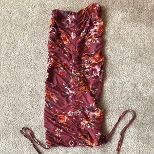 4Sienna strapless mini dress